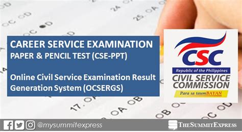OCSERGS Verification of Rating: August 2017 Civil Service Exam .
